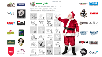 pet-Adventskalender sorgt für tierische Vorweihnachtszeit