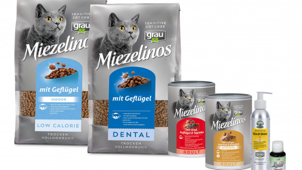 Grau Tiernahrung, Miezelinos Dental, Miezelinos Low Calorie Indoor