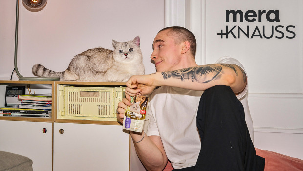 Die Hamburger Agentur +Knauss begleitet Mera auf dem Weg zur Lifestyle-Marke für Tiernahrung.
