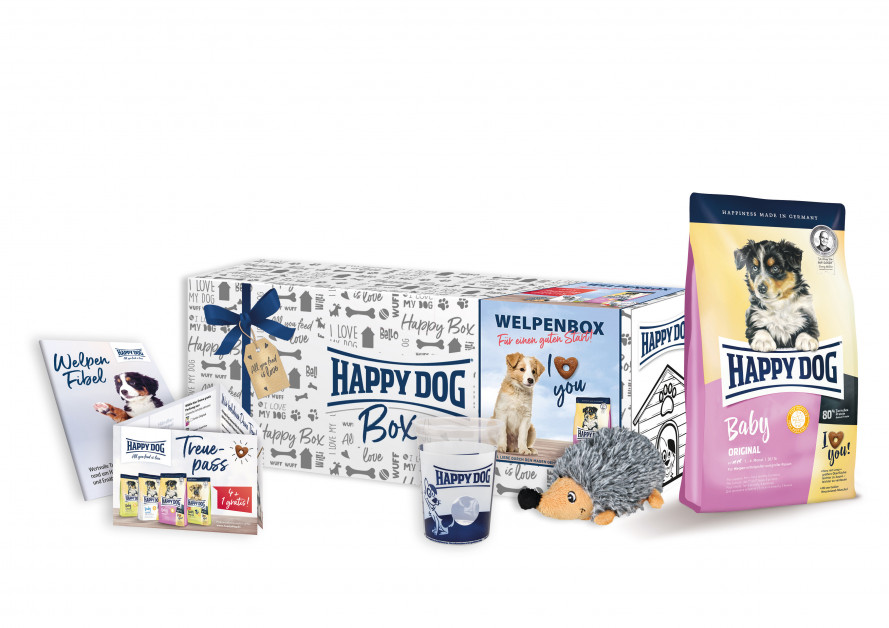 Happy dog box clearance
