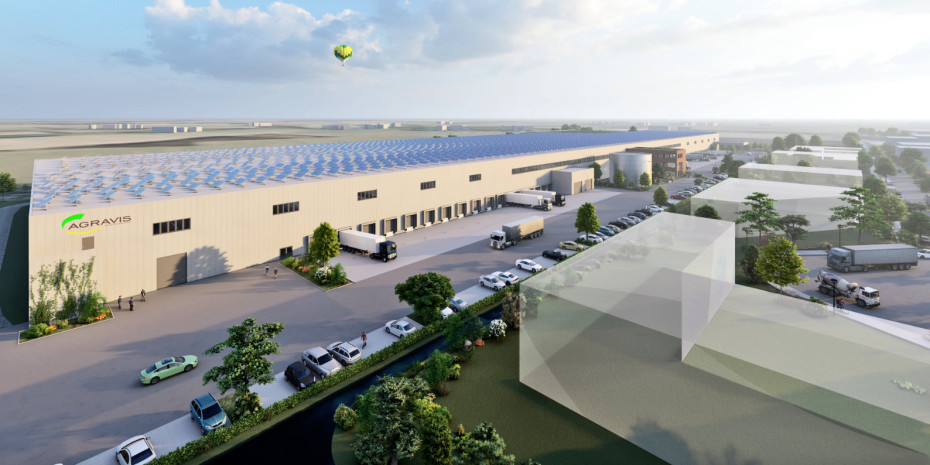 In der zweiten Jahreshälfte 2024 soll das neue Distributionszentrum in Nottuln seinen Betrieb aufnehmen.