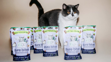 Vegdog launcht ersten veganen Katzensnack