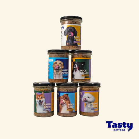 Tasty Petfood, frisches Hundefutter Tasty Petfood, frisches Hundefutter