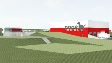 Dogsworld feiert Spatenstich