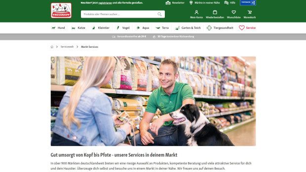 Der neue Onlinemarktplatz ist am 23. Mai live gegangen.