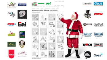 pet-Adventskalender sorgt für tierische Vorweihnachtszeit