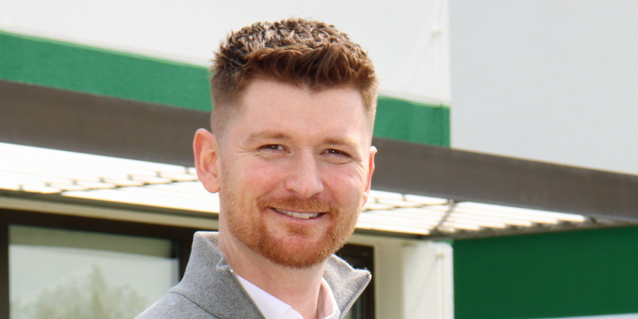 Gemeinsam mit seinem Team präsentiert er das Markenduo für den Fachhandel: Niko Scholtes,&nbsp;Leiter Vetrieb.