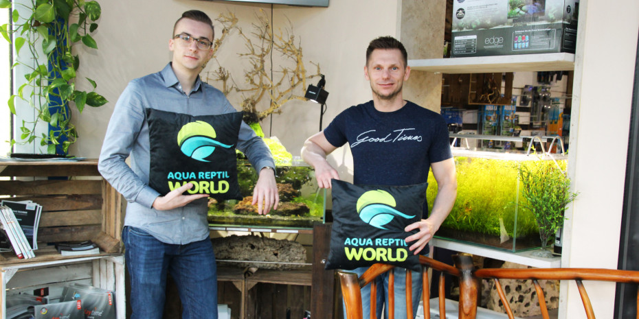 Aqua-Reptil-World, Marcus Oehlemann (rechts) und Daniel Plötzer 
