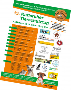 Der Karlsruher Tierschutztag gilt als größte Veranstaltung ihrer Art in Baden-Württemberg.