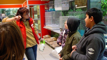 Neues lernen beim Tiergarten Coesfeld