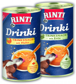 Trinksnack für Hunde, Rinti Drinki, Finnern