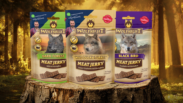 Premium Pet Products, Wolfsblut Meat Jerky Snack