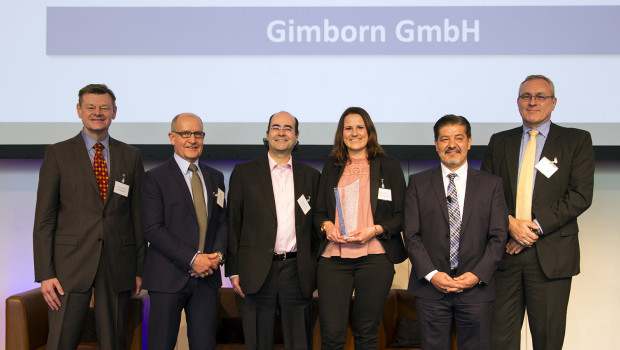 Gimborn erhält den "German Award for Excellence 2018" in der Kategorie "Carbon Footprint".