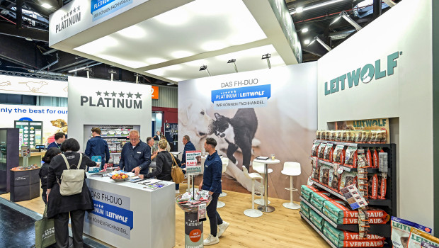 Auf der Interzoo präsentierte Platinum seine Produkte. Auf der Interzoo präsentierte Platinum seine Produkte.