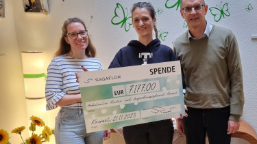 Sagaflor unterstützt Kinder- und Jugendhospizdienst