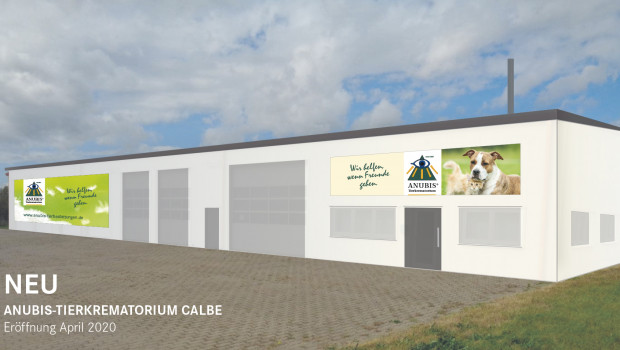 In Calbe entsteht ein neues Anubis-Tierkrematorium.