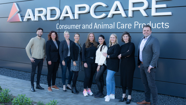 Das neue Marketingteam bei Ardap Care besteht aus Raphael Leifkes, Julia Lütkenhaus, Katja Elles, Michaela Ladermann, Jule Pieper, Soultana Biermann, Eva Mareen Spiegelhoff, Eva Ebbing und Marc Reichhold (von links).