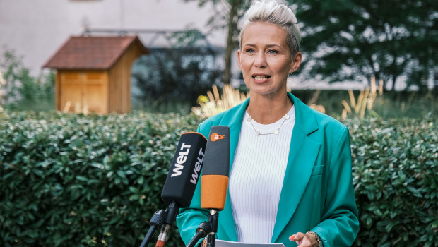 Die neue Tierschutzbeauftragte der Bundesregierung, Silvia Breher, stellte sich der Presse vor.