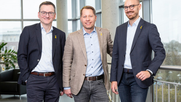 Das Geschäftsführer-Trio der Das Futterhaus-Unternehmensgruppe (von links): Klaus Meyer-Kortenbach, Andreas Schulz und Kristof Eggerstedt.
