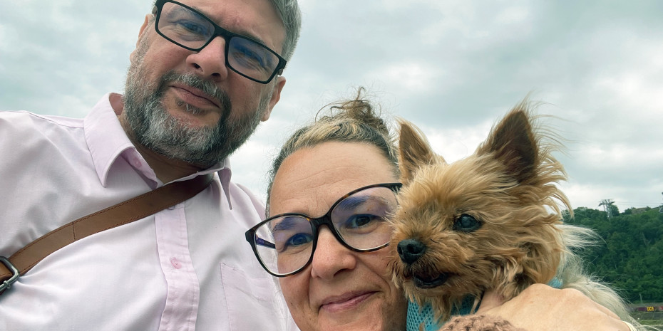 Gemeinsam haben sie das Unternehmen aufgebaut: Marco Prosche mit seiner Ehefrau Kerstin.&nbsp;