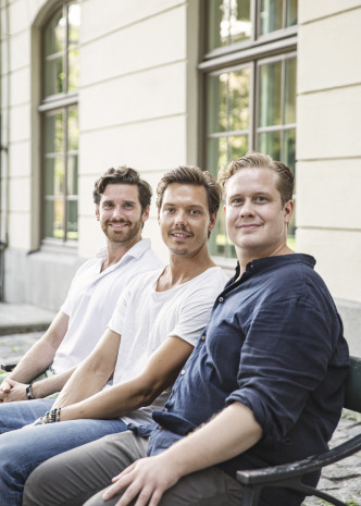 CEO von Petbuddy: (von links) Alex Retzlik, Alex Baumann und Erik Wide Gustavsson