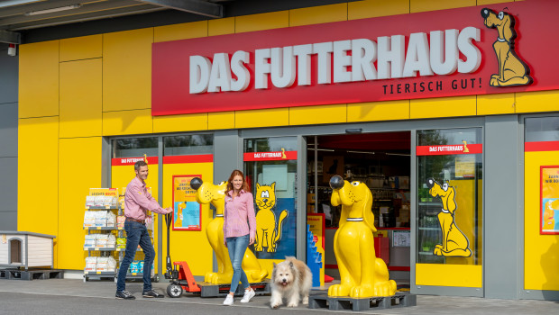 Das Futterhaus hat seinen Markt in Eutin modernisiert. Das Bild zeigt einen Mustermarkt des Unternehmens.