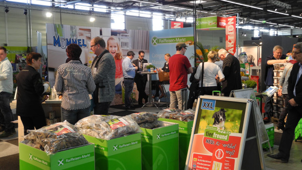 Die Ordermesse der Agravis Raiffeisen AG ist ein wichtiger Treffpunkt für die Raiffeisen-Märkte.