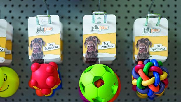 „jollypaw“ heißt die Zweitmarke von Trixie, die mit ca. 800 Produkten starten wird. „jollypaw“ heißt die Zweitmarke von Trixie, die mit ca. 800 Produkten starten wird.