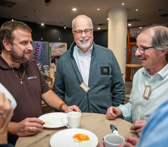 Drei Traditionsunternehmen – Bosch, Vafo und Bewital – an einem Tisch.