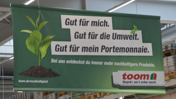 Toom erneut für Nachhaltigkeit ausgezeichnet