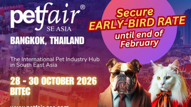 Pet Fair South East Asia öffnet Frühbucherregistrierung