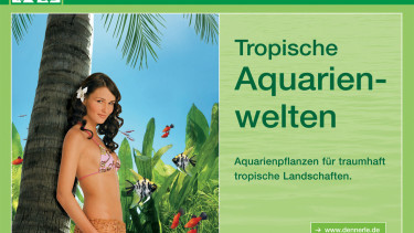 Markenkampagne Aquarienpflanzen