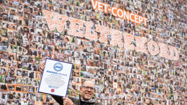 Weltgrößte Haustiercollage von Vet-Concept wird zu Dankeschön-Aktion