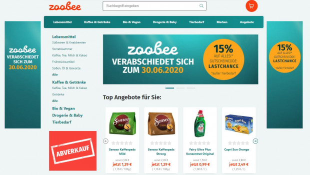  Foto: Screenshot Zoobee.de