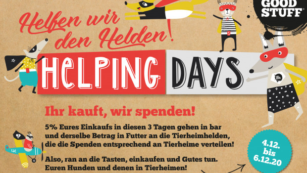 Die Aktion „Helfen wir den Helden!“ lief vom 4. bis 6. Dezember.