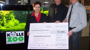 Kölle Zoo spendet über 10.000 Euro für Tsunami-Opfer