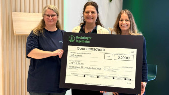 Boehringer Ingelheim unterstützt Vethilfe-Hotline