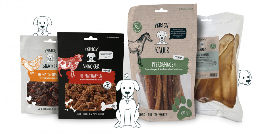 Sieger Kategorie Hund, RIMOX KAUER und PRIMOX SNACKER,
