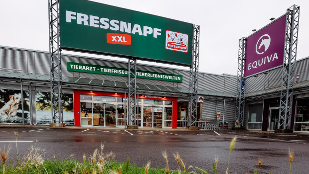 Der neu gestaltete XXL-Markt stellt einen Pilotmarkt der Fressnapf-Gruppe für ganz Europa dar.