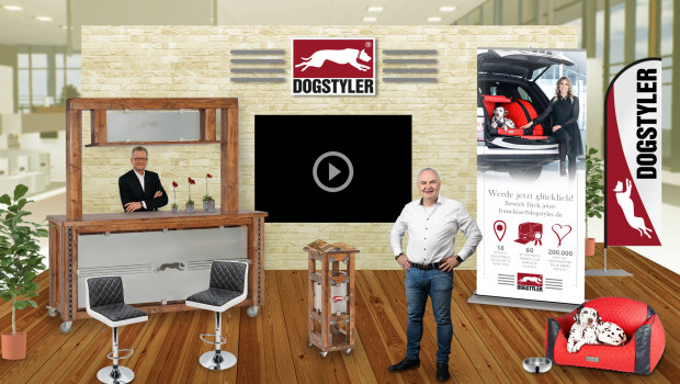 Online stellen sich die Franchiseexperten von Dogstyler den Interessenten.