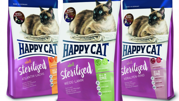 Interquell, Nahrung für kastrierte Katzen, Happy Cat Sterilised