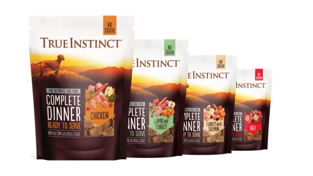 Complete Dinners, True Instinct, Gefriergetrocknete Komplett­mahlzeiten, Natures Menu