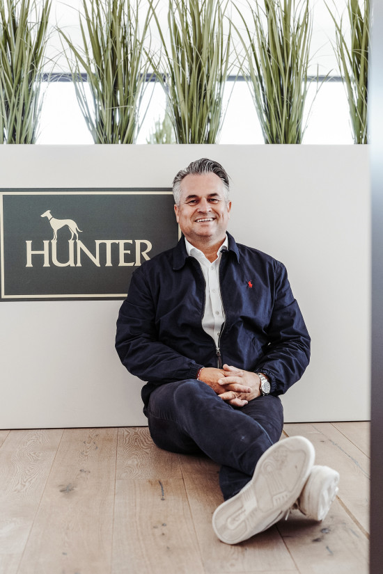 Co-CEO Jan Oßenbrink blickt positiv auf seine ersten 100 Tage bei Hunter. Co-CEO Jan Oßenbrink blickt positiv auf seine ersten 100 Tage bei Hunter.