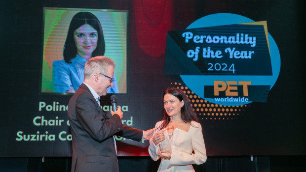 Polina Kosharna wurde mit dem Pet Personality Award für ihre herausragenden Leistungen geehrt.
