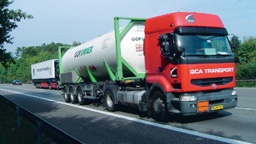 Konfrontation wegen der Lkw-Maut?