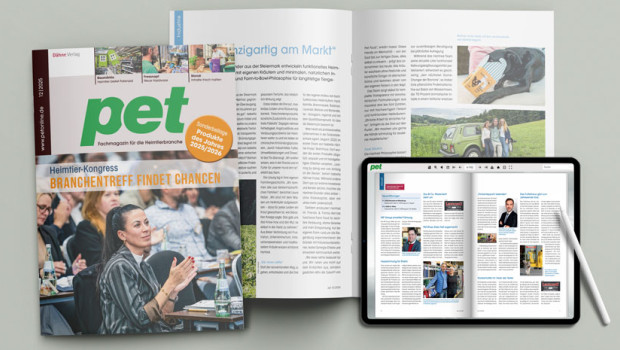„Frische Impulse statt Krise“ titelt die neue pet 12. Mit im Heft: Die Sonderbeilage „Produkte des Jahres 2025/2026“.