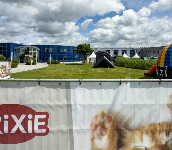 Eine Liegewiese, Grills und Getränkewagen standen für die Besucher in Tarp zur Verfügung. Eine Liegewiese, Grills und Getränkewagen standen für die Besucher in Tarp zur Verfügung.