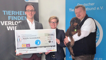 120.000 Euro für Deutschen Tierschutzbund