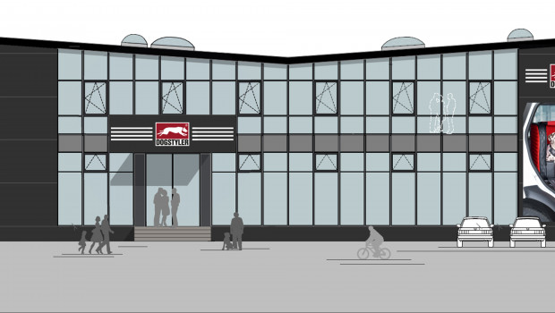 So soll das neue Verwaltungsgebäude mal aussehen.