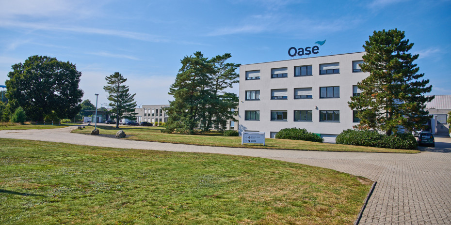 Der Firmensitz von Oase befindet sich im nordrhein-westfälischen Hörstel.